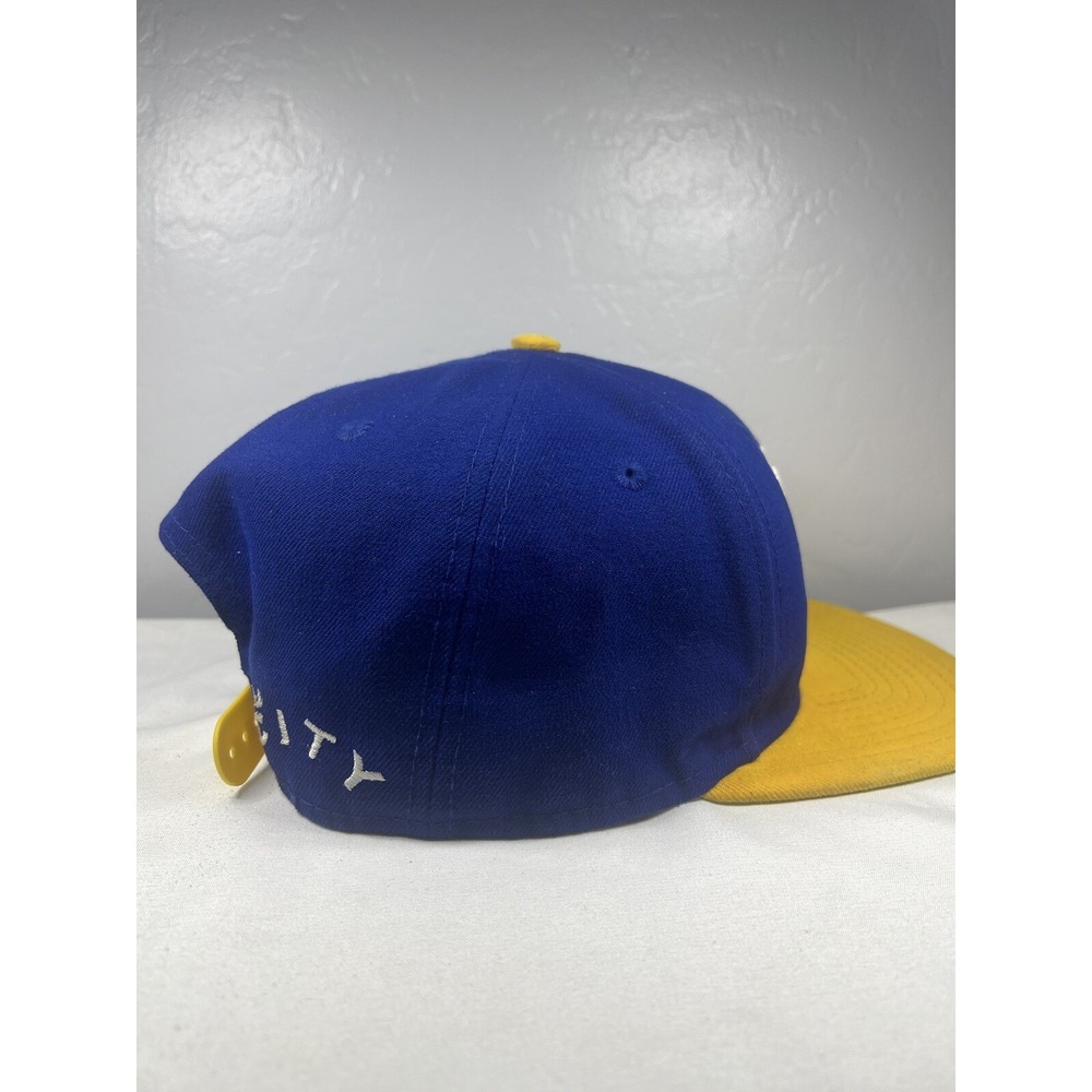 Snap Back Hat Golden State Warriors The City Hardwood Classic New Era 9FIFTY Cap - Picture 6 of 16
